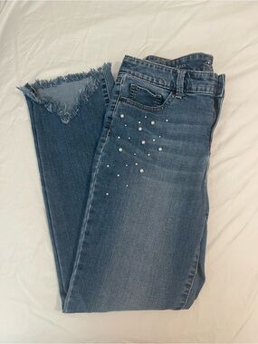 Women’s Saint John’s Bay Pearl-Accent Jeans